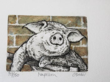 Listing 1 of 8 for +++ G. BAKER "NAPOLEON" LTD EDITION 99/150 PRINT +++