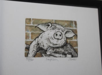 Listing 6 of 8 for +++ G. BAKER "NAPOLEON" LTD EDITION 99/150 PRINT +++