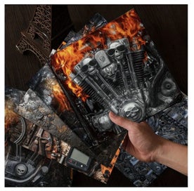 Listing 3 of 4 for - 6x6 - Paper/Card Stock - Biker Gear - 12 pcs - 135 gsm