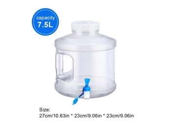 Listing 1 of 10 for Large Capacity Portable Water Bucket Driving Pure Water Tank Container With