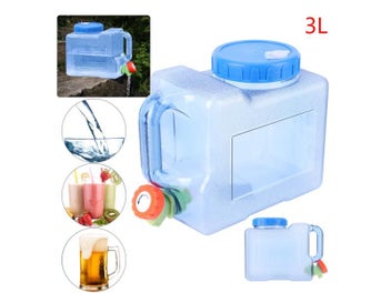Listing 1 of 10 for Large Capacity Portable Water Bucket Driving Pure Water Tank Container With