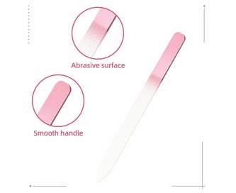 Listing 3 of 5 for Colored crystal glass nail file, made of plastic, stainless steel, nano glass