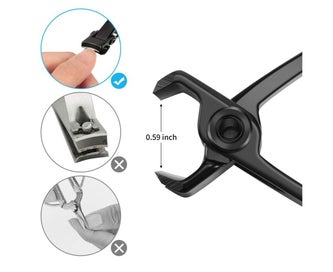 Listing 5 of 5 for 2 Pieces Oversized Thick Nail Clippers Wide Jaw Nail Cutter