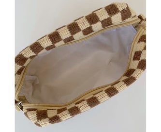 Listing 3 of 5 for Makeup bag Plaid makeup bag Makeup bag and makeup brush storage bag Travel ma