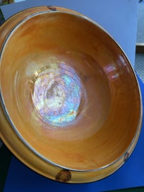 Listing 3 of 11 for Crown Ducal Lustreware Bowl - c1920’s