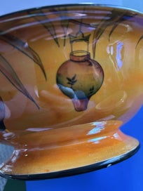 Listing 11 of 11 for Crown Ducal Lustreware Bowl - c1920’s