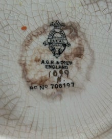 Listing 10 of 11 for Crown Ducal Lustreware Bowl - c1920’s