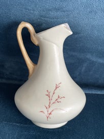 Listing 2 of 3 for Antique Blush Ivory Miniature Jug
