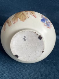 Listing 3 of 3 for Antique Blush Ivory Miniature Jug