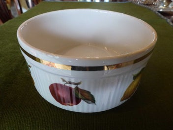 Listing 4 of 5 for ***EVESHAM SOUFFLE DISH - LARGE***