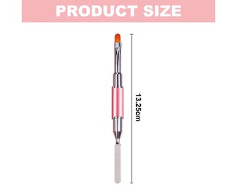 Listing 2 of 5 for Double ended silicone nail brush and selector, 2-in-1 design silicone nail br