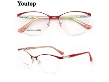 Listing 9 of 11 for Retro Women Optical Glasses Frame For Women Cat Eye Eyeglass Frame Prescription