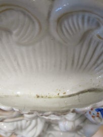 Listing 6 of 6 for SH 328 - Lovely Staffordshire Flatback - Pocket Watch holder stand