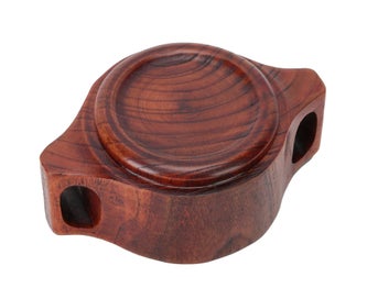 Listing 5 of 5 for Hand Made Wooden Cup Zizyphus Jujube Wood Double?Handle Bowl Cup for Baby Chi