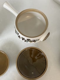 Listing 8 of 20 for Set of three retro vintage Denby shamrock stoneware pots