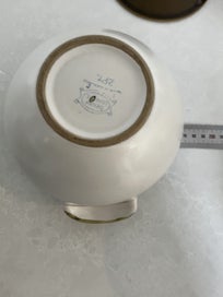 Listing 14 of 20 for Set of three retro vintage Denby shamrock stoneware pots