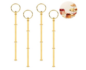 Listing 2 of 5 for 4 Sets 3 Tier Cake Stand Hardware,Tiered Tray Hardware 3 Tier Cake Stand Fitt