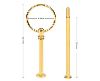 Listing 5 of 5 for 4 Sets 3 Tier Cake Stand Hardware,Tiered Tray Hardware 3 Tier Cake Stand Fitt