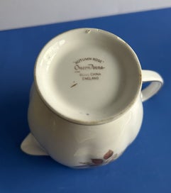 Listing 8 of 10 for Queen Anne Milk Jug - Autumn Rose 1950’s - Large