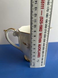 Listing 7 of 10 for Queen Anne Milk Jug - Autumn Rose 1950’s - Large