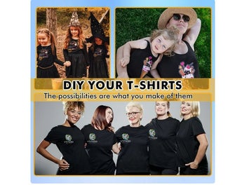 Listing 5 of 8 for T-shirt transfer paper- Iron on or Heat Press X10 (OVER STOCKED)