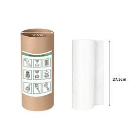 Listing 2 of 9 for 200m Nappy Bin Refill Kit Compatible With Tommee Tippee Sangenic Liner Film