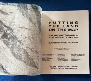 Listing 2 of 6 for Putting The Land On The Map - Art And Cartography In New Zealand Since 1840