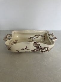 Listing 3 of 15 for Beautiful Victorian serving dish chrysanthemum design 1880s George Jones and Son