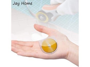 Listing 6 of 8 for 5/10Pcs Titanium Rotary Cutter Blades 45mm Spare Replacement Blades With Case