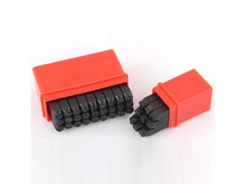 Listing 12 of 15 for NUBECOM Numbers Alphabets Printing Tool DIY Craft Embossing Stamp For Leather