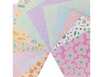 Listing 6 of 8 for Creative Path 8" X8 Inch Scrapbooking Pattern Craft Designer Decorative Papers