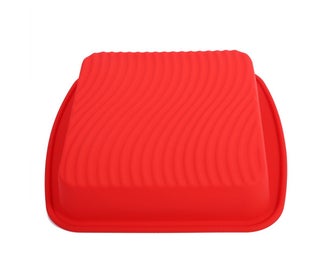 Listing 2 of 4 for Rectangle Shape Silicone Bread Cake Mold NOn Stick Bakeware Baking Pan Mould