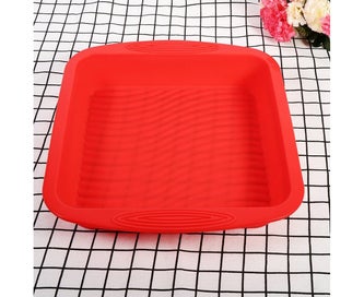 Listing 4 of 4 for Rectangle Shape Silicone Bread Cake Mold NOn Stick Bakeware Baking Pan Mould