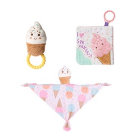 Listing 4 of 5 for Mary Meyer Sweet Soothies Ice Cream Character Blanket