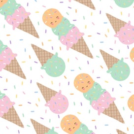 Listing 3 of 5 for Mary Meyer Sweet Soothies Ice Cream Character Blanket
