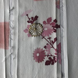 Listing 12 of 17 for Vintage Silk Japanese Fabric Pieces