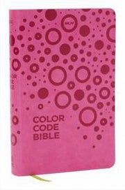 Listing 1 of 1 for NKJV, Color Code Bible for Kids, Pink Leathersoft, Comfort Print