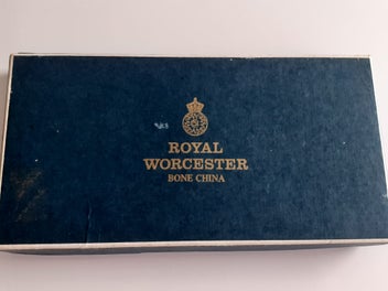 Listing 4 of 4 for Boxed Royal Worcester Pair Of Pin Dishes in Woodland Design