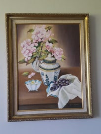 Listing 3 of 20 for +++ MAGNIFICENT " JOAN THOMAS " STILL LIFE OIL PAINTING +++
