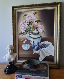 Listing 8 of 20 for +++ MAGNIFICENT " JOAN THOMAS " STILL LIFE OIL PAINTING +++