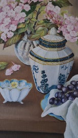 Listing 12 of 20 for +++ MAGNIFICENT " JOAN THOMAS " STILL LIFE OIL PAINTING +++