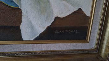 Listing 14 of 20 for +++ MAGNIFICENT " JOAN THOMAS " STILL LIFE OIL PAINTING +++