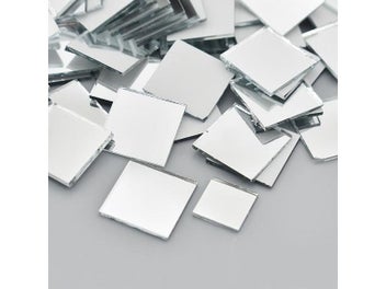 Listing 5 of 8 for NEW Good 500Pcs 10x10mm/15x15mm Mini Glass Square Mirror Mosaic Tiles Wall