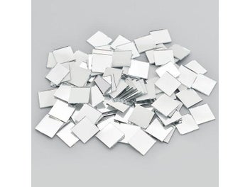 Listing 6 of 8 for NEW Good 500Pcs 10x10mm/15x15mm Mini Glass Square Mirror Mosaic Tiles Wall