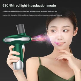 Listing 3 of 4 for Elosung Nano Facial Steamer & Oxygen Sprayer With Red/Blue Light Therapy (Green)