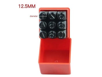 Listing 1 of 9 for 2/2.5/3/4/5/6mm Number Stamp Alloy Steel Stamp Kit With Storage Box Punch Metal