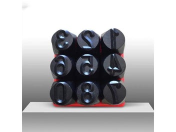 Listing 7 of 9 for 2/2.5/3/4/5/6mm Number Stamp Alloy Steel Stamp Kit With Storage Box Punch Metal