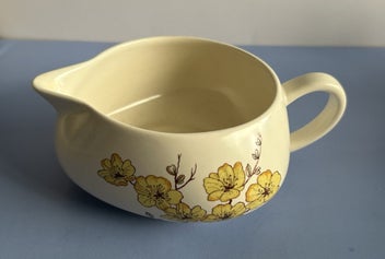 Listing 8 of 9 for Carlton Ware sauce jug - Mimosa pattern - 1950’s
