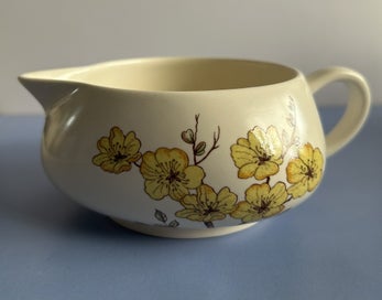 Listing 1 of 9 for Carlton Ware sauce jug - Mimosa pattern - 1950’s