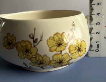 Listing 2 of 9 for Carlton Ware sauce jug - Mimosa pattern - 1950’s